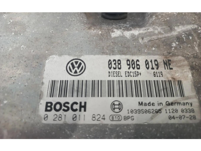 Блок управления двигателем Блок управления 038906019NE Seat Ibiza III (6L)