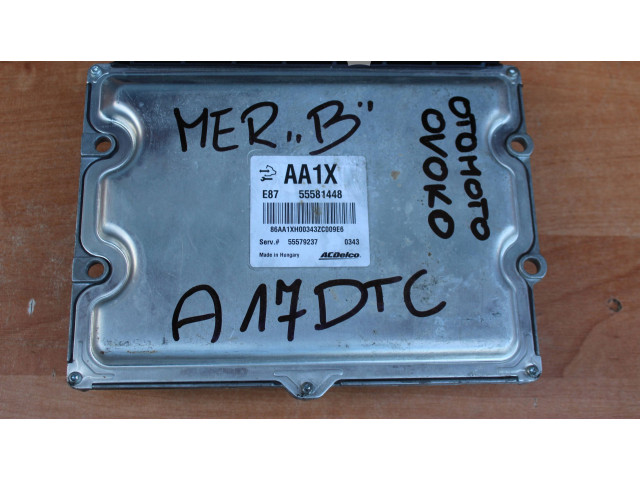 Блок управления двигателя 55579237, 55581448   Opel Meriva B