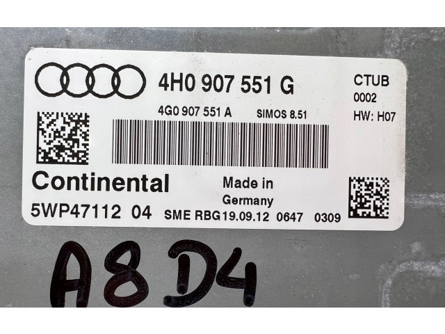 Řídící jednotka    Audi A8 S8 D4 4H 2013