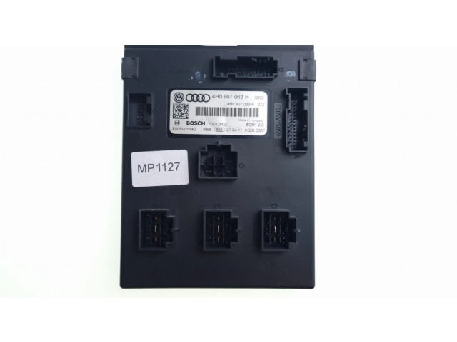 Блок комфорта 4H0907063H, 4H0907063A   Audi A6 S6 C7 4G   