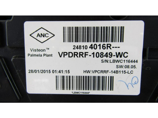 Přístrojová deska Renault Captur 2015 248104016R