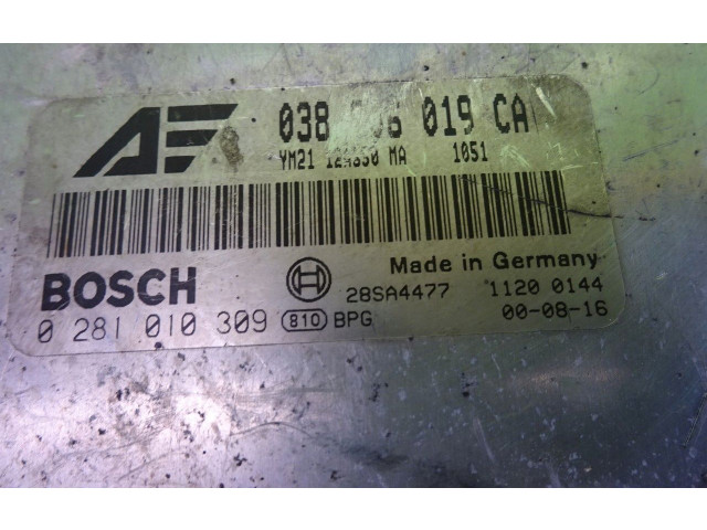 Блок управления двигателем Блок управления 038906019CA Ford Galaxy