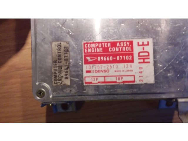 Блок управления двигателя 8966087102, 1017572610 Daihatsu Applause