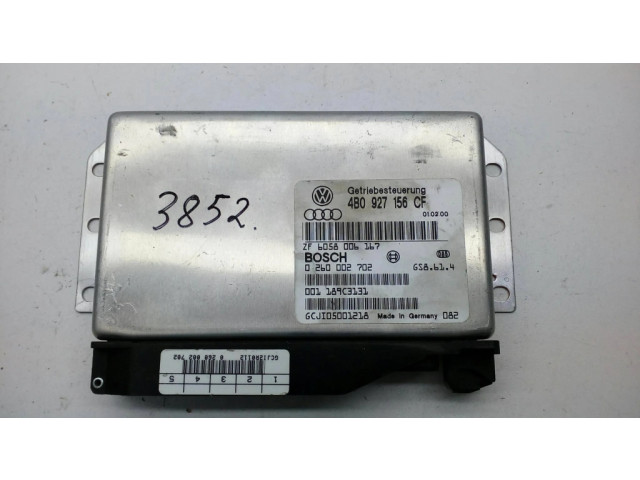 Блок управления коробкой передач 4B0927156CF, 0260002702 Audi A6 S6 C5 4B