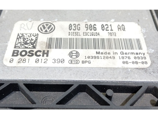 Řídící jednotka 03G906021AQ, 0281012390 Volkswagen Caddy 2006