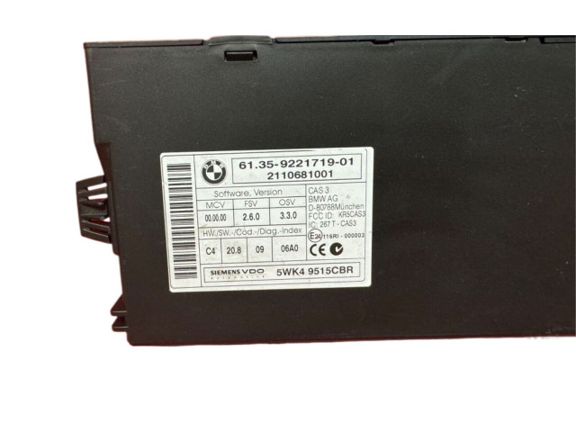 Комплект блоков управления 0261S06663, 7620987   Mini One - Cooper R57