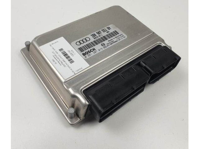 Блок управления двигателя 0261207015 Audi A6 S6 C5 4B