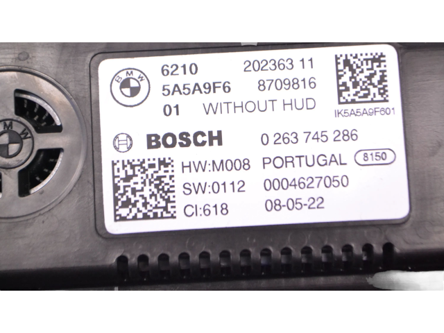 Přístrojová deska BMW 2 F44 2022 5A5A9F6, 621020236311