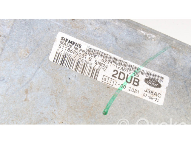 Řídící jednotka 6S5112A650BB Ford Fiesta 1985