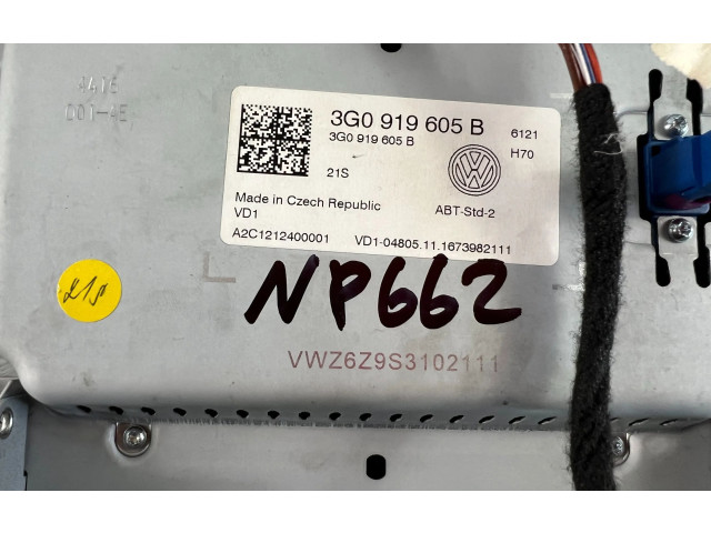 Дисплей 3G0919605B Volkswagen Golf VII