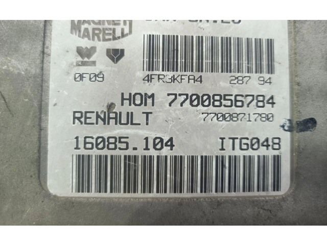 Блок управления двигателем Блок управления 7700856784 Renault Clio I