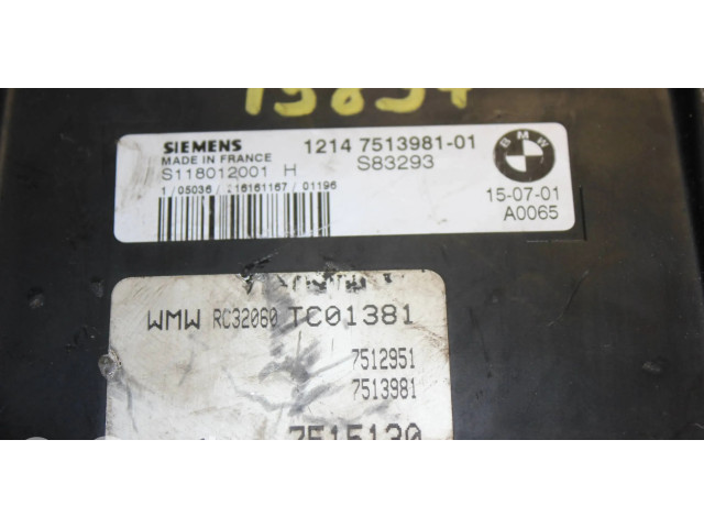 Řídící jednotka 7513981, 7515130   Mini One - Cooper R50 - 53 2002