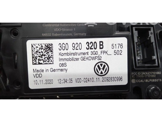 Přístrojová deska  Volkswagen Tiguan 2021   