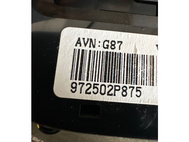 Блок управления климат-контролем 972502P875, AVNG87   KIA Sorento