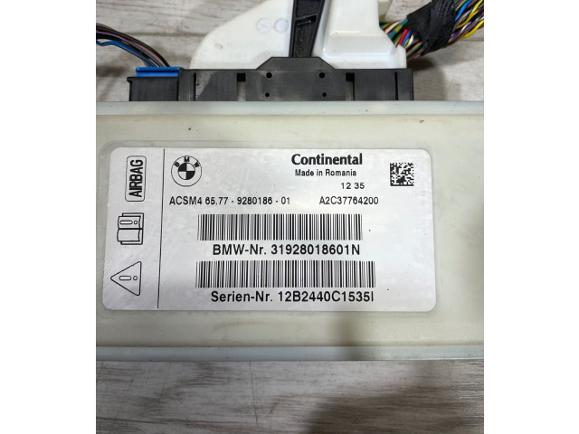 Блок подушек безопасности 9280186, 31928018601N BMW X3 F25