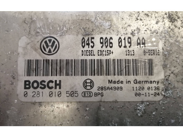 Блок управления двигателя 045906019AA, 28SA4909   Volkswagen Lupo
