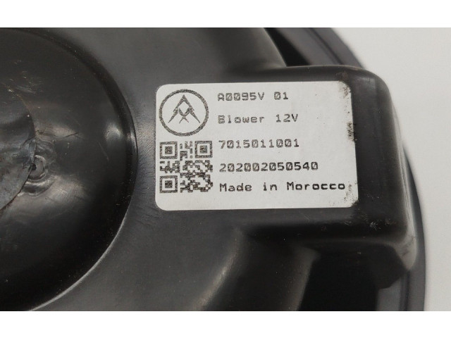 Вентилятор печки    7015011001   Peugeot 2008 II