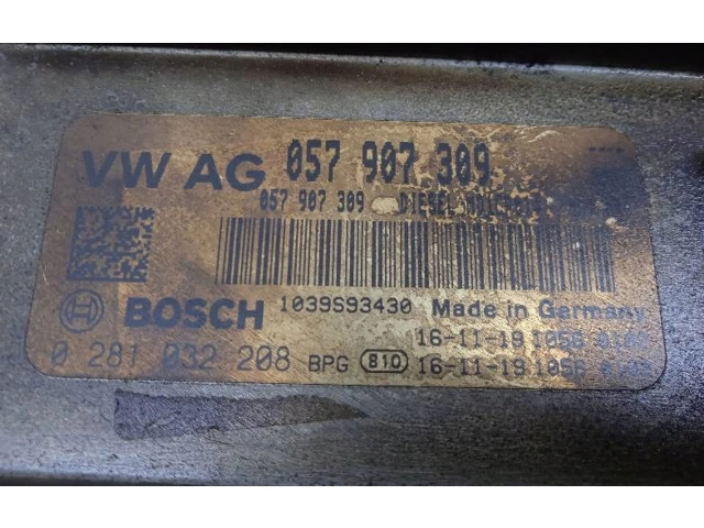 Блок управления двигателя 057907309, 281032208   Audi SQ7