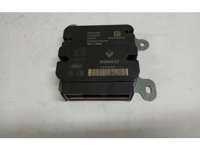 Блок подушек безопасности 985100336R, X0R1523602715573 Dacia Dokker