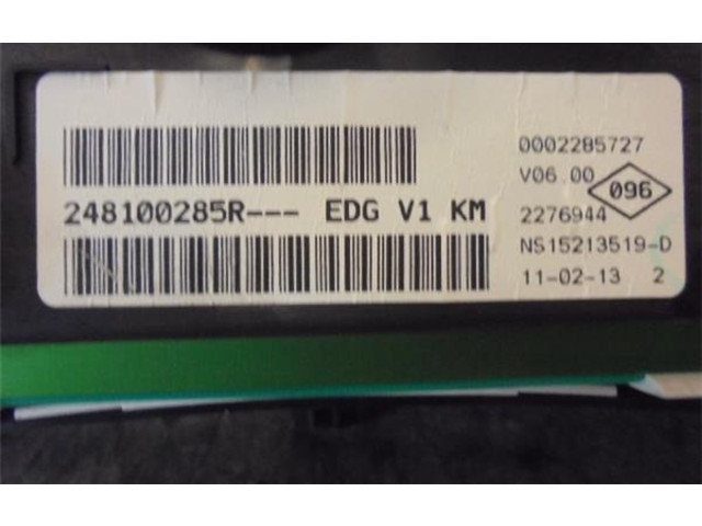 Панель приборов 248100285R Dacia Dokker