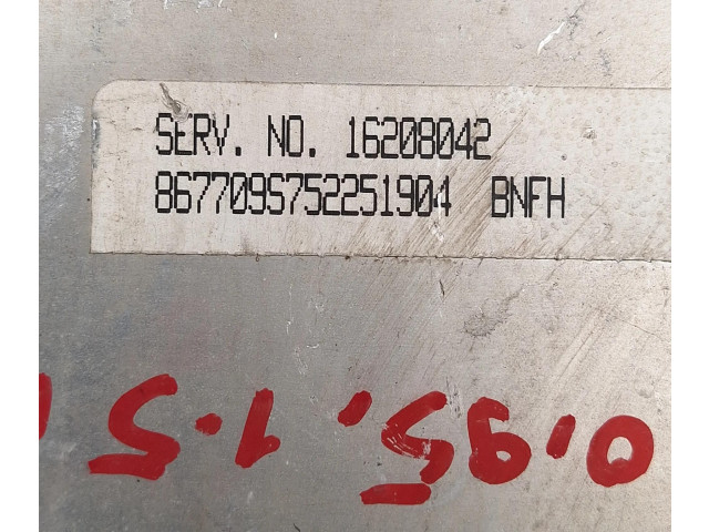 Řídící jednotka 16208042, 867709S752251904 Daewoo Cielo 1994
