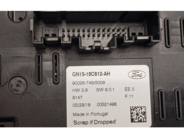Блок управления климат-контролем GN1518C612AH Ford Ecosport