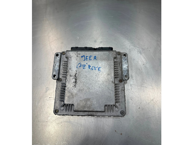 Блок управления двигателем Блок управления 0281011063, P56041610AD Jeep Cherokee