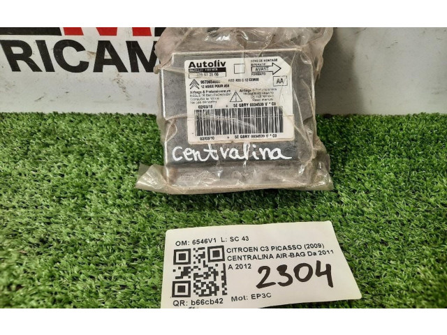 Zpětné zrcátko Citroen C3 Picasso 2011 6546V1, 6546V1