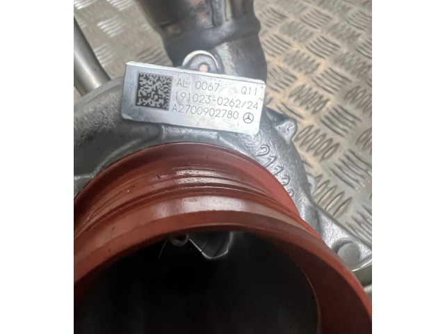 Turbodmychadlo Турбина A2700902780 Mercedes-Benz GLA W156 270.910