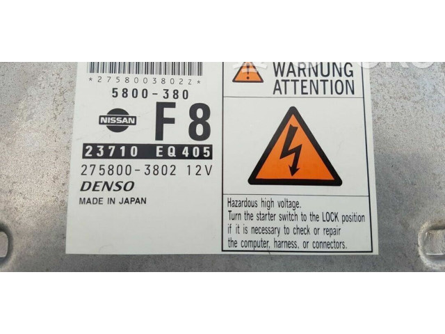 Řídící jednotka 237108H800 Nissan X-Trail T30 2002