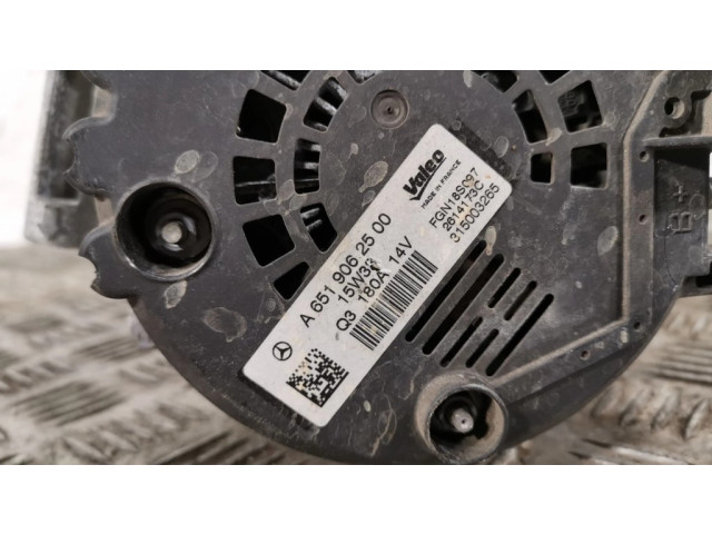 Генератор A6519062500 Infiniti Q50 2.2