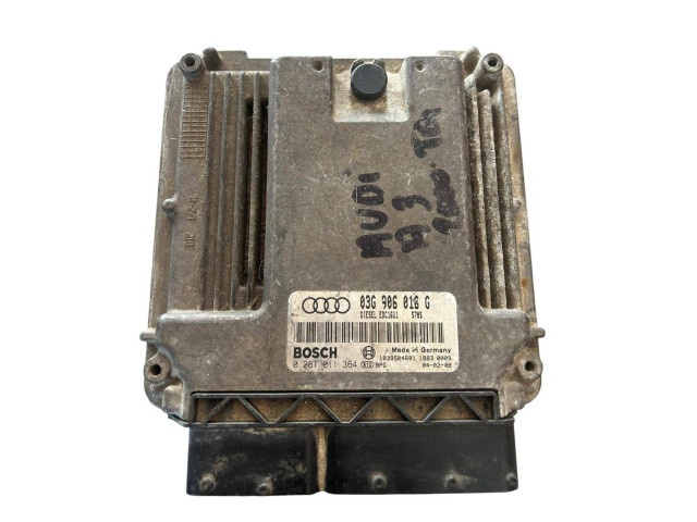Блок управления двигателя 03G906016G, 0281011364 Audi A3 S3 8P