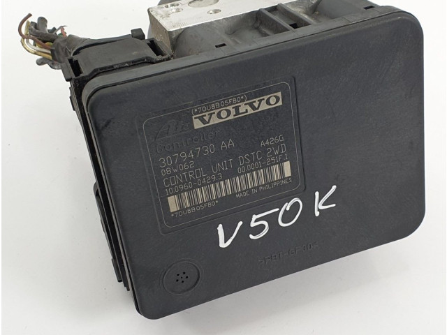 Блок АБС 30794730   Volvo  V50  2008 - 2012 года