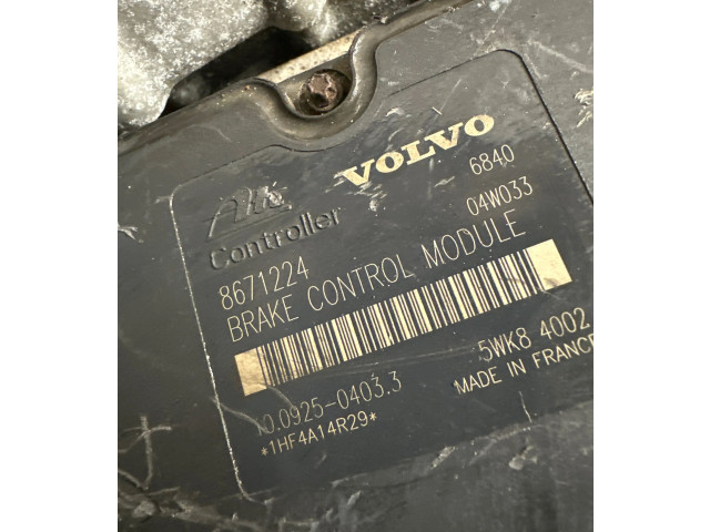 Jednotka ABS 8671224, 5WK84002 Volvo XC90 2007