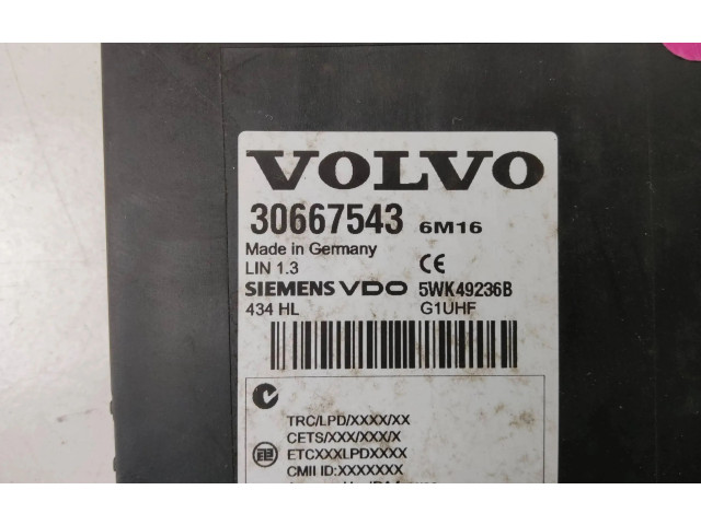 Блок управления 30667543, 5WK49236B   Volvo S80