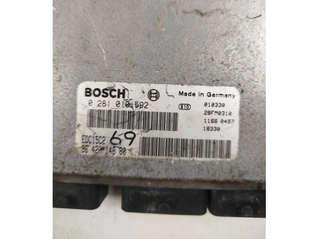 Другие блоки управления / модули 9642014880, 0281010592 Peugeot 306