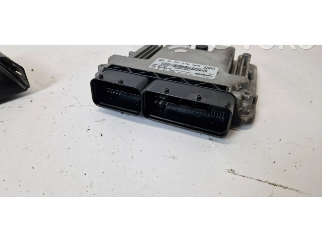 Блок управления двигателя 0281017595, 55578665   Saab 9-5