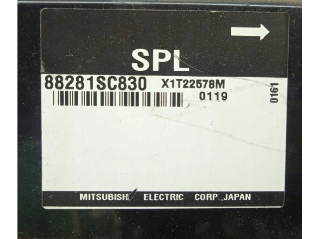 Блок управления 88281SC830, X1T22578M   Subaru Forester SH