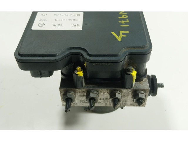 Блок АБС 6C0907379R, 6C0907379R   Skoda  Fabia Mk3 (NJ)  2015 - 2021 года