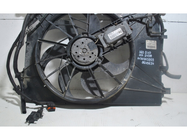 Вентилятор радиатора     8649634, 0130303909    Volvo S80 