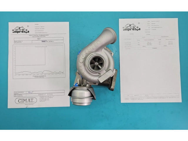 Turbodmychadlo Турбина 717625-1, IMPRK1367876 Opel Zafira A Y22DTR