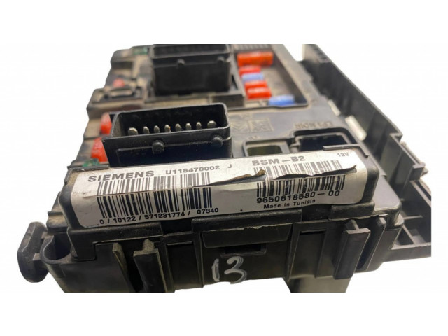 Блок комфорта U118470002J, 9650618580 Citroen Berlingo