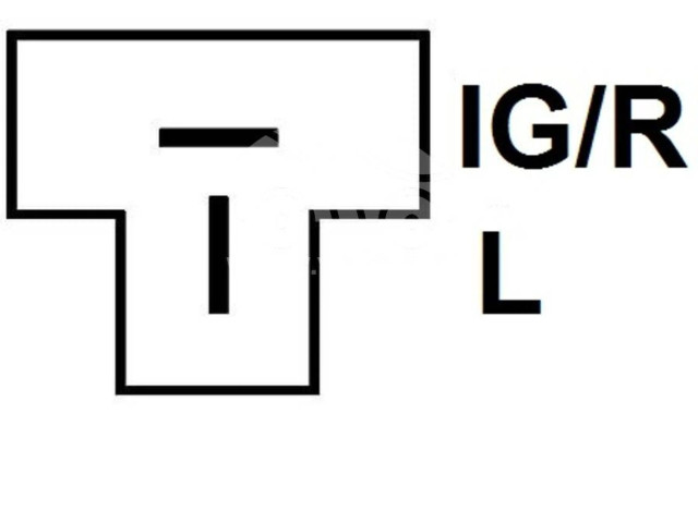 Генератор RF0318300, 0986035131 Mazda 626
