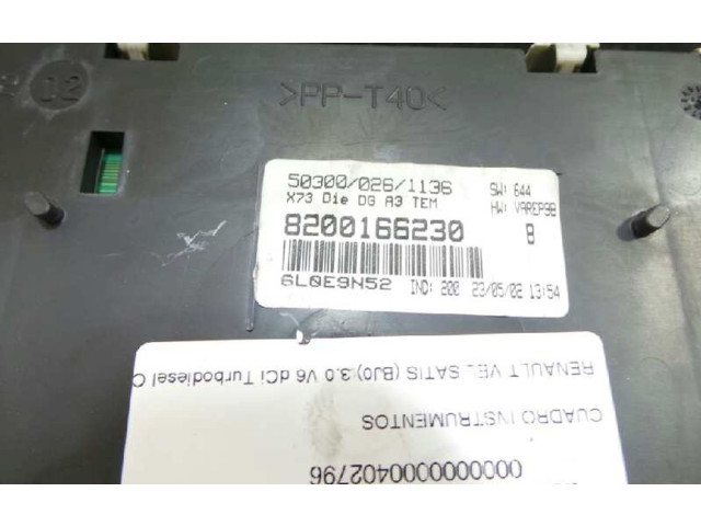 Панель приборов COCHEAUTOMATICO, JAEGER   Renault Vel Satis       