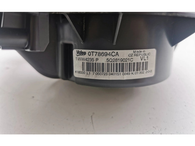 Вентилятор печки    5Q2819021C   Audi A3 8Y