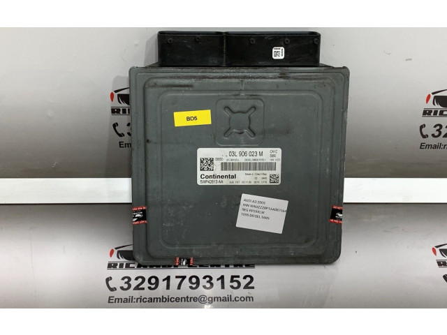 Блок управления двигателем Блок управления 03L906023M, 03L906023L   Audi A3 8Y