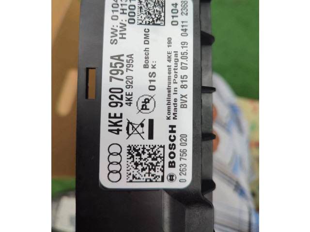 Панель приборов 4KE920795A, 0263756020 Audi e-tron