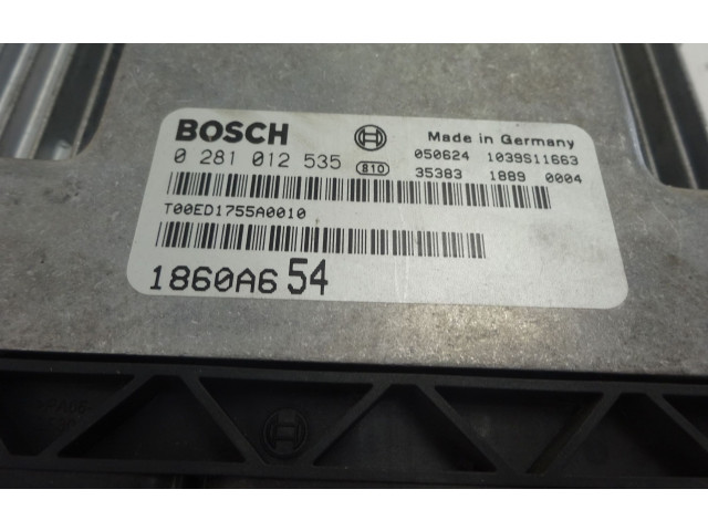 Блок управления двигателя 1860A654 Mitsubishi Grandis