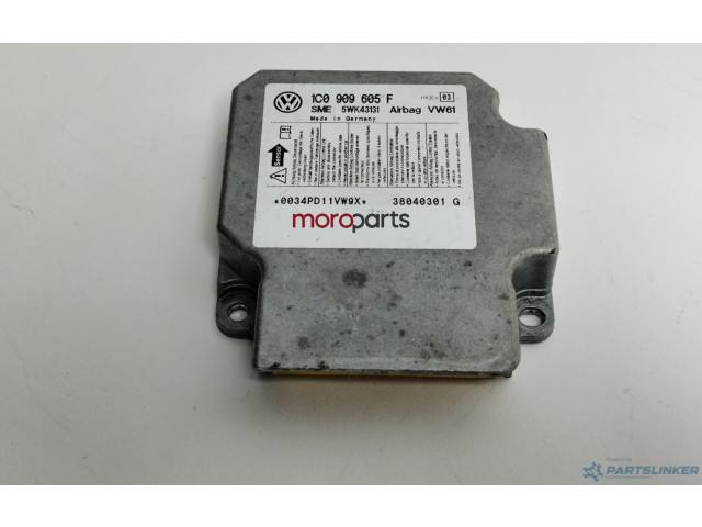 Блок подушек безопасности 1C0909605F, 1C0909605F   Skoda Superb B5 (3U)