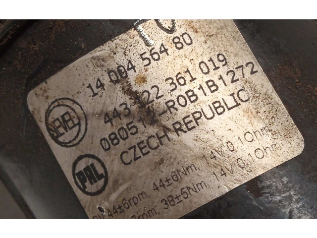 Моторчик дворников 1400456480    Peugeot Expert